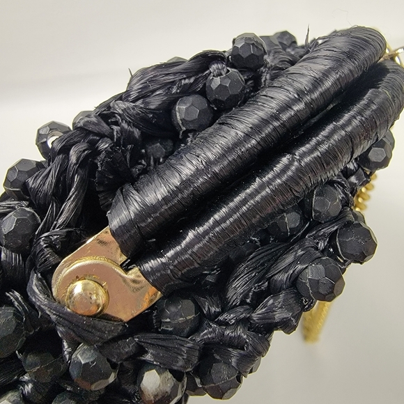 1960's Marcus Brothers of Miami Woven Handbag Purse - Picture 8 of 8